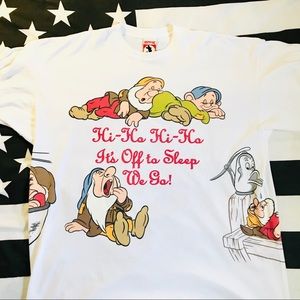 Vintage 90’s Mickey INC Seven Dwarfs Sleep Shirt